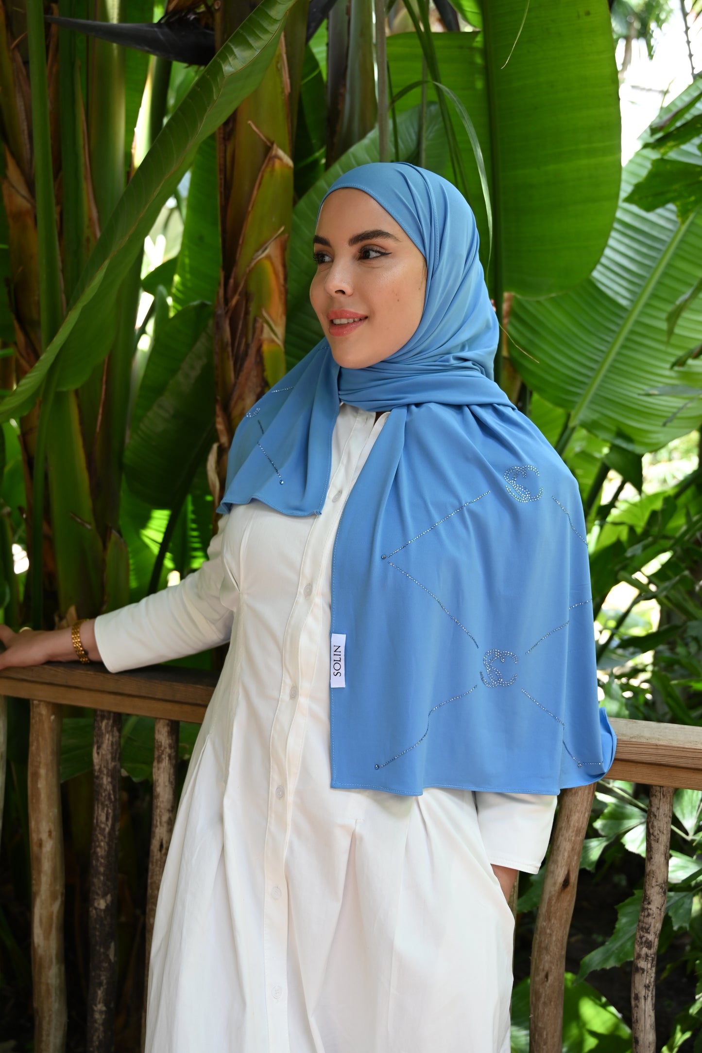 BLUE DENIM STONE JERSEY