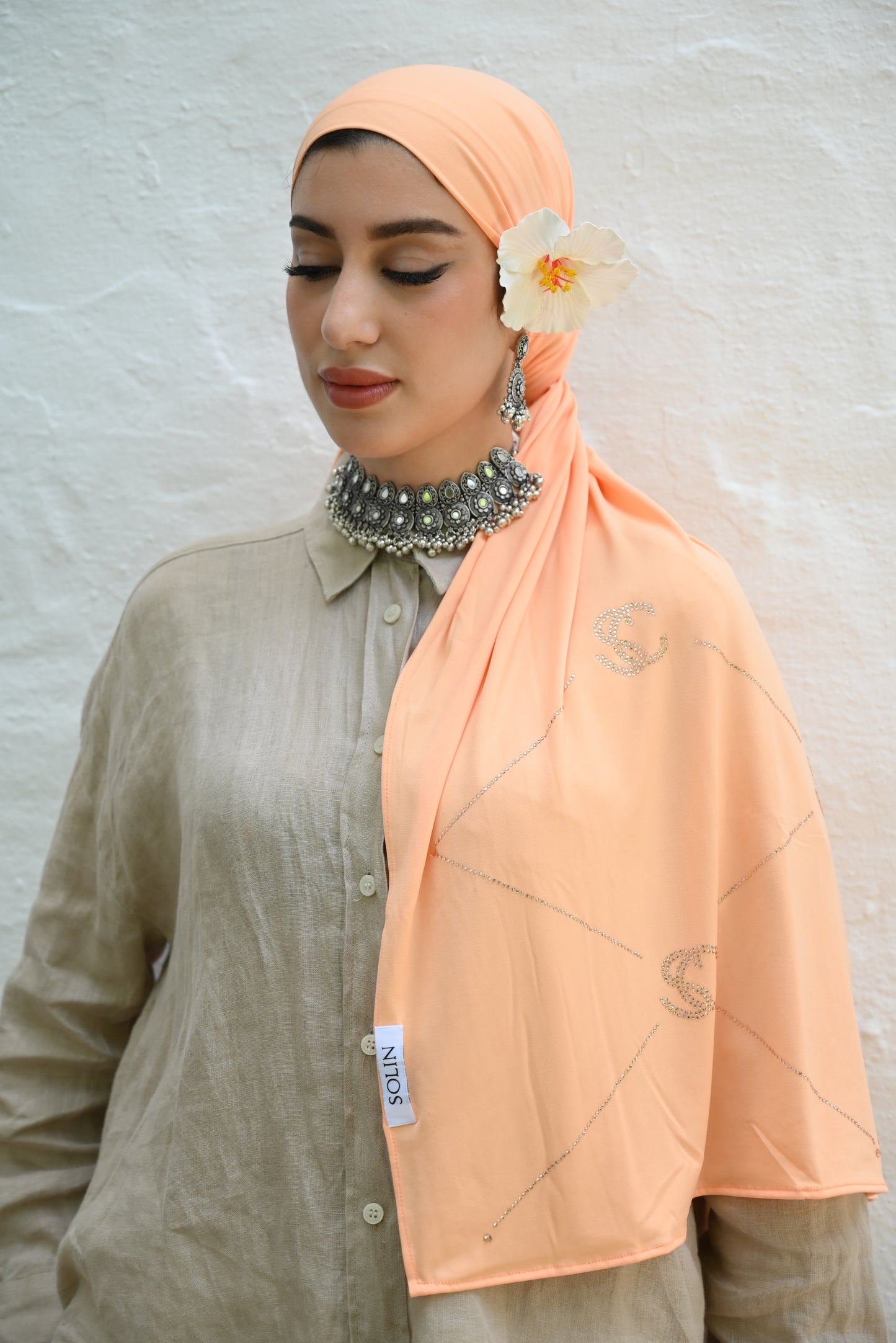 ORANGE PASTEL STONE JERSEY