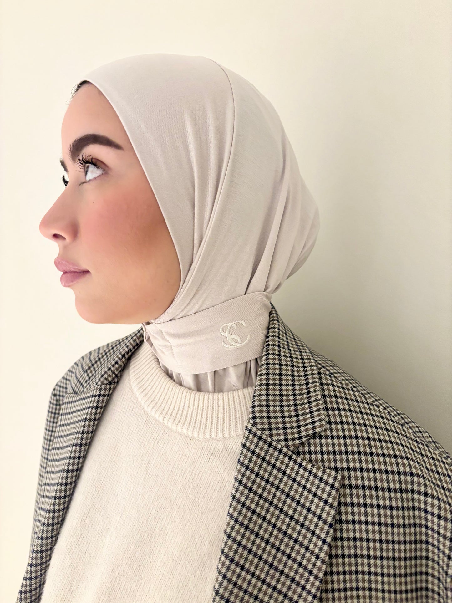 STAPLE SCARVE II : GREIGE BAMBOO